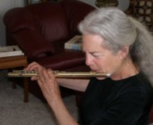 Randi playing her flute